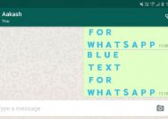 4 Cara Membuat Tulisan Warna di WhatsApp. Chatting Jadi Lebih Hebat!